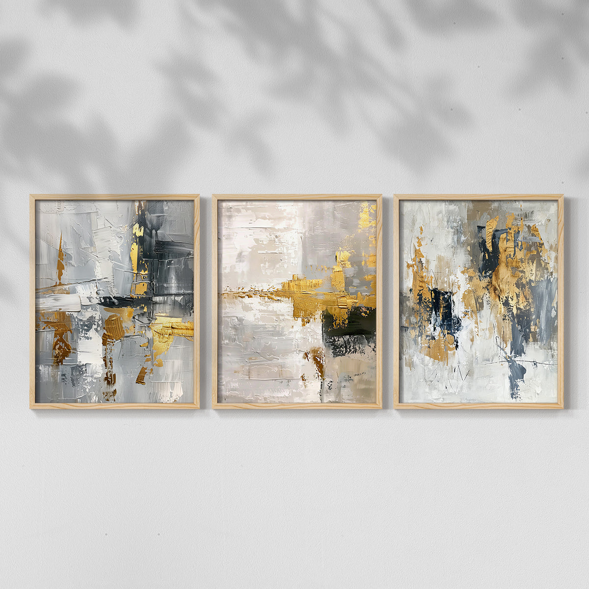 Abstract Series CLXIII - Restickable Framed Art Set