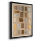 Sand Shaped I - Modern Framed Canvas Print