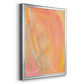 Peach Bliss I - Modern Framed Canvas Print