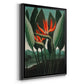 Temple of Flora IV - Modern Framed Canvas Print