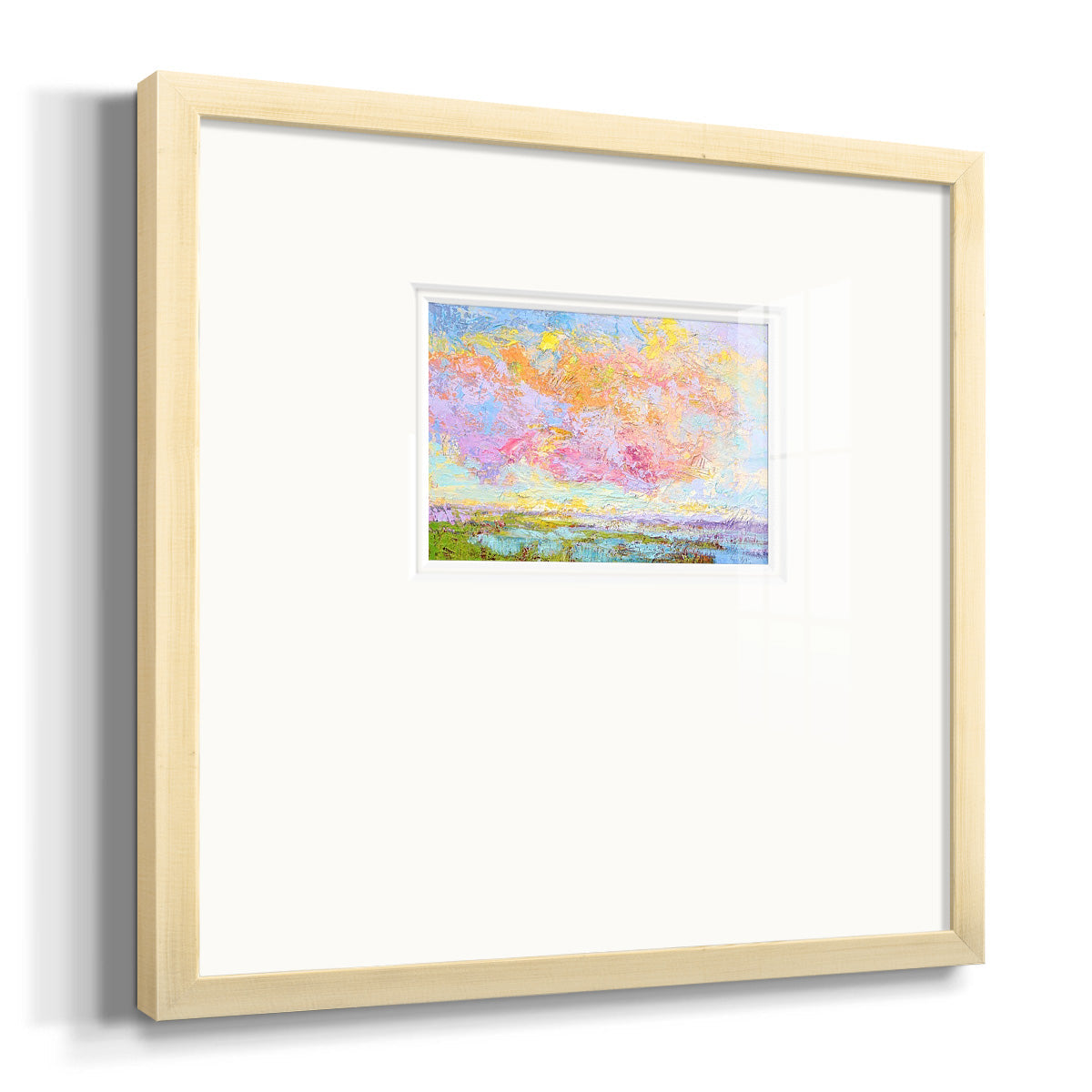 On a Summer's Eve Premium Framed Print Double Matboard