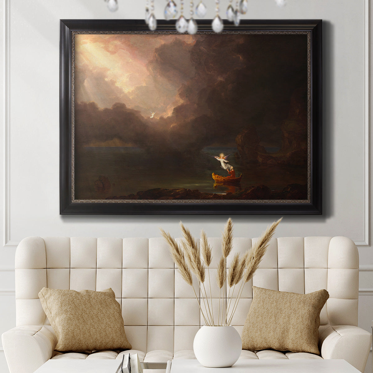The Voyage of Life - Ornate Framed Canvas Print