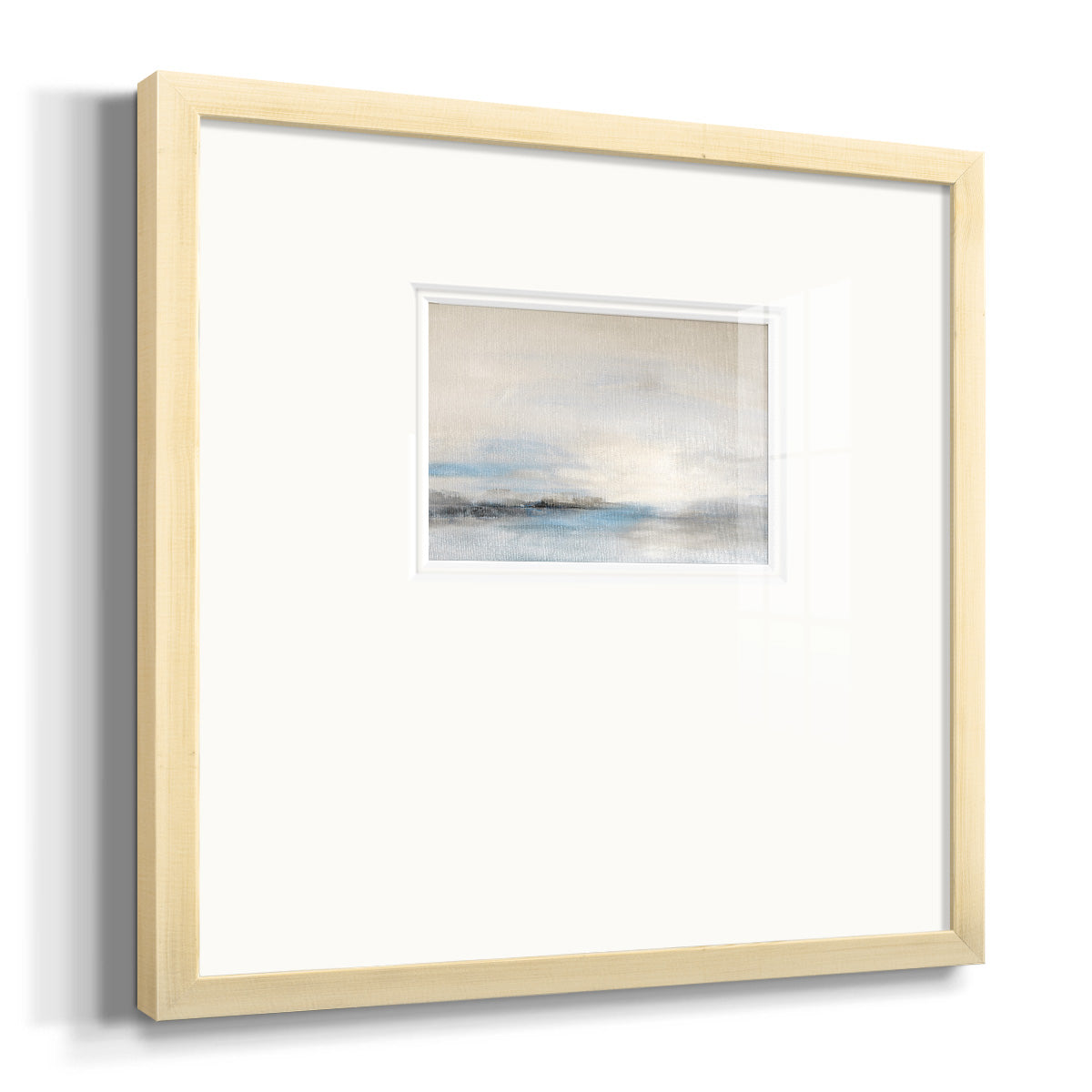 Soft Distance Premium Framed Print Double Matboard