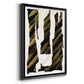 Onyx Obelisks I - Modern Framed Canvas Print