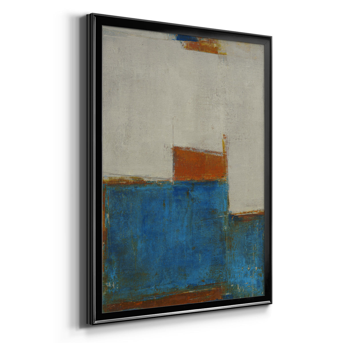 Sunset for Somebody - Modern Framed Canvas Print