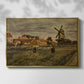 The Potato Harvest, c. 1875 - Floater Framed Canvas Print