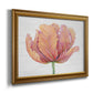 Single Pink Bloom I Premium Framed Canvas- Ready to Hang