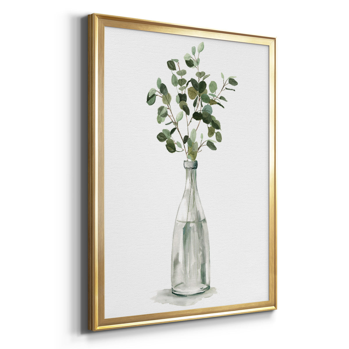 Botanical Arrangement I - Modern Framed Canvas Print