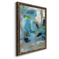 Circle the Beachfront - Barnwood Framed Canvas Print