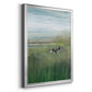 Out to Pasture I - Modern Framed Canvas Print