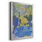 Lake Como Garden - Modern Framed Canvas Print
