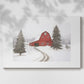 Pearled Hearth Square - Canvas Art Print