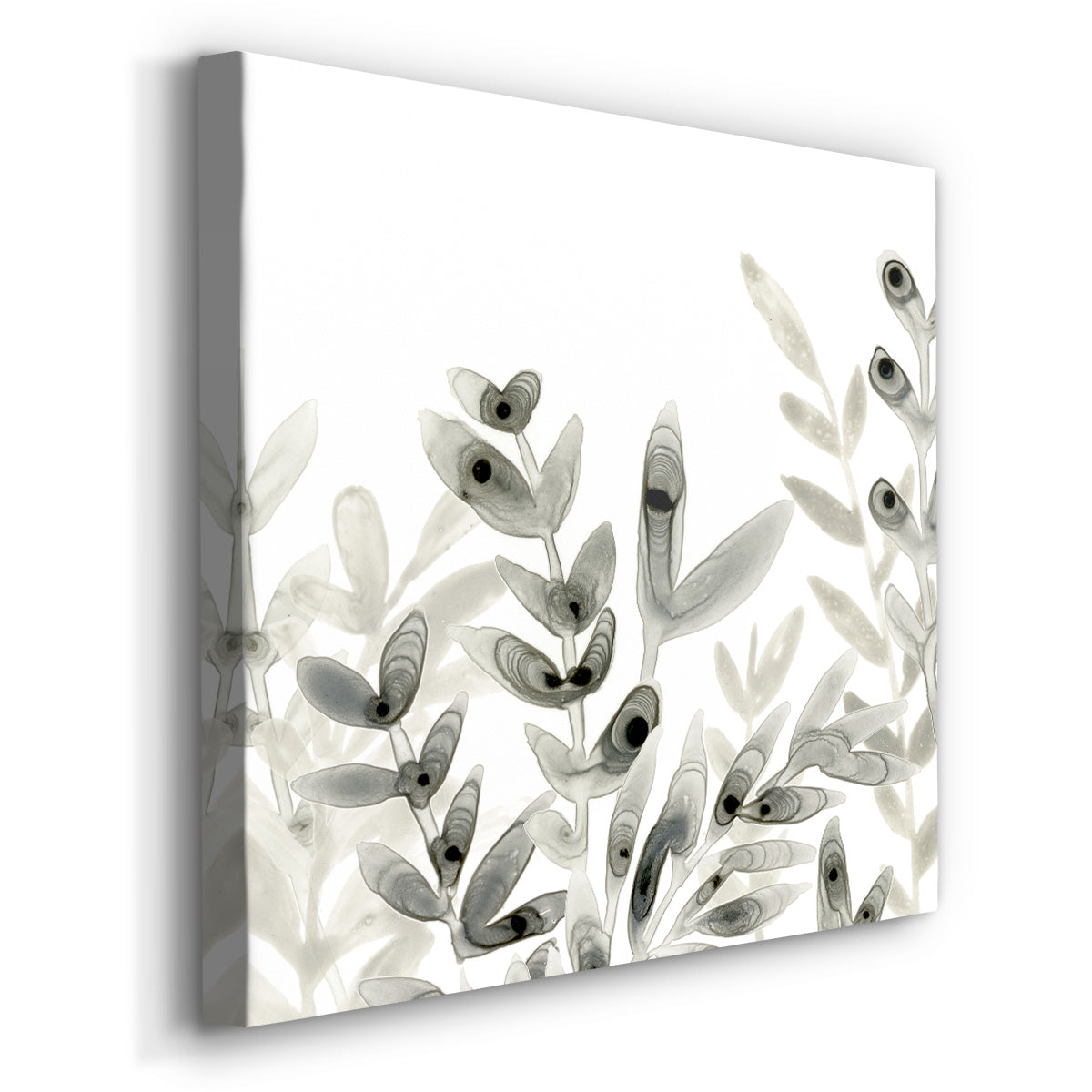 Watermark Foliage IV-Premium Gallery Wrapped Canvas - Ready to Hang