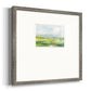 Watery Lowlands II Premium Framed Print Double Matboard