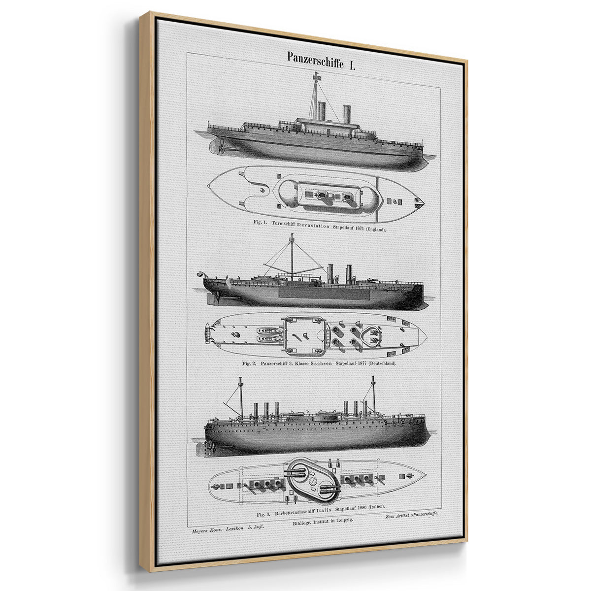 Industrial Flight - Floater Framed Canvas Set