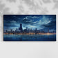 Chicago Horizon Illistartion - Gallery Wrapped Canvas