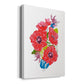 Brilliant Poppies I Premium Gallery Wrapped Canvas - Ready to Hang