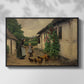 Visit to Grandmother, 1914 - Floater Framed Canvas Print