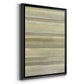 Lines in Neutral I - Modern Framed Canvas Print