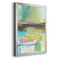 Radiant Horizon III - Modern Framed Canvas Print
