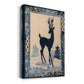 Deer Silhouette Premium Gallery Wrapped Canvas - Ready to Hang