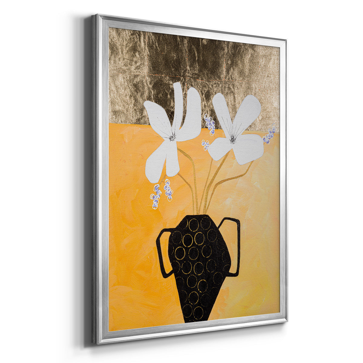 Enjoying the Company We Keep II - Modern Framed Canvas Print