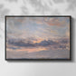 A Cloud Study, Sunset, c. 1821-1822 - Floater Framed Canvas Print