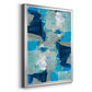 Impasto I - Modern Framed Canvas Print