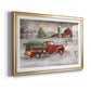 Making Christmas Memories - Modern Framed Art Print