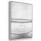 Gentle Tides I - Framed Premium Gallery Wrapped Canvas L Frame 3 Piece Set - Ready to Hang