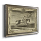 Distinguished Horses I Premium Framed Canvas- Ready to Hang