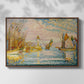The Lighthouse at Groix, 1925 - Floater Framed Canvas Print