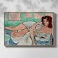 Nude in a Bathrobe (Nu au peignoir), 1941 - Floater Framed Canvas Print