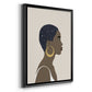 Heavenly Hair IV - Modern Framed Canvas Print