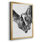 Equine Portrait VI - Modern Framed Canvas Print