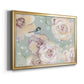 Blush Melody - Modern Framed Canvas Print