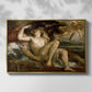 Mars, Venus and Cupid, c. 1530 - Floater Framed Canvas Print
