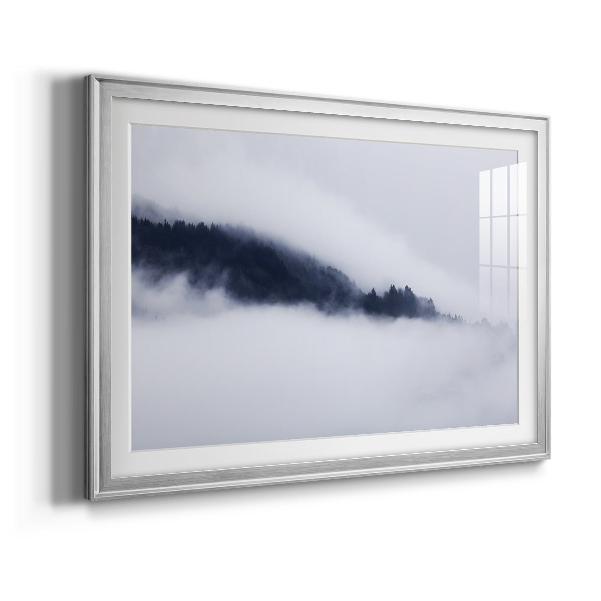 In the Clouds - Modern Framed Art Print