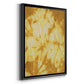 Turmeric Sunrise II - Modern Framed Canvas Print