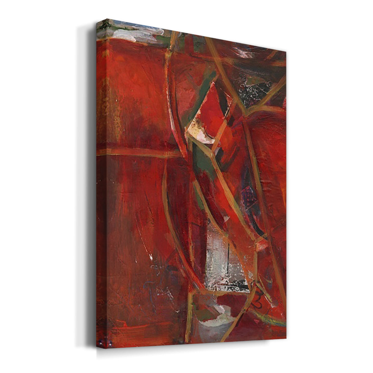 City Life II Premium Gallery Wrapped Canvas - Ready to Hang