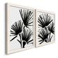 Fan Brush I - Premium Framed Canvas 2 Piece Set - Ready to Hang