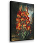 Temple of Flora I - Framed Premium Gallery Wrapped Canvas L Frame 3 Piece Set - Ready to Hang