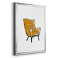 Take a Seat III - Modern Framed Canvas Print
