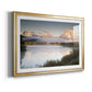 Snake River Fog - Modern Framed Art Print