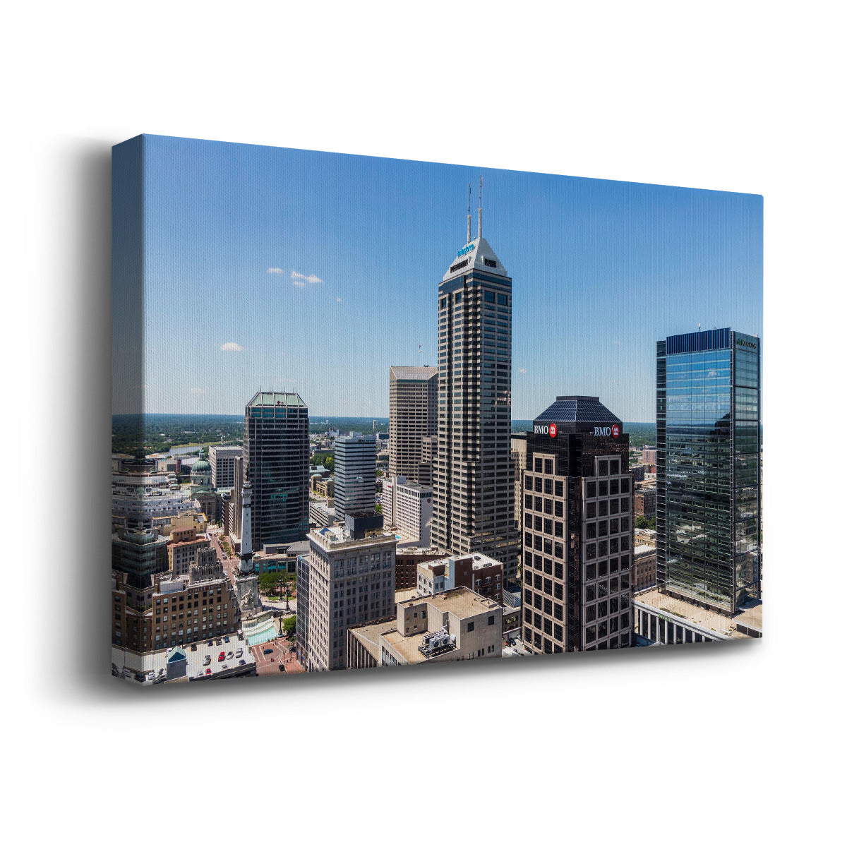 Indianapolis Downtown - Canvas Art Print