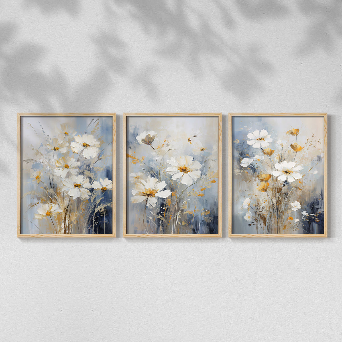 Floral Study Series XCV - Restickable Framed Art Set
