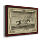 Distinguished Horses I Premium Framed Canvas- Ready to Hang