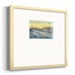 Deserted Highway I Premium Framed Print Double Matboard