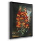 Temple of Flora III - Modern Framed Canvas Print