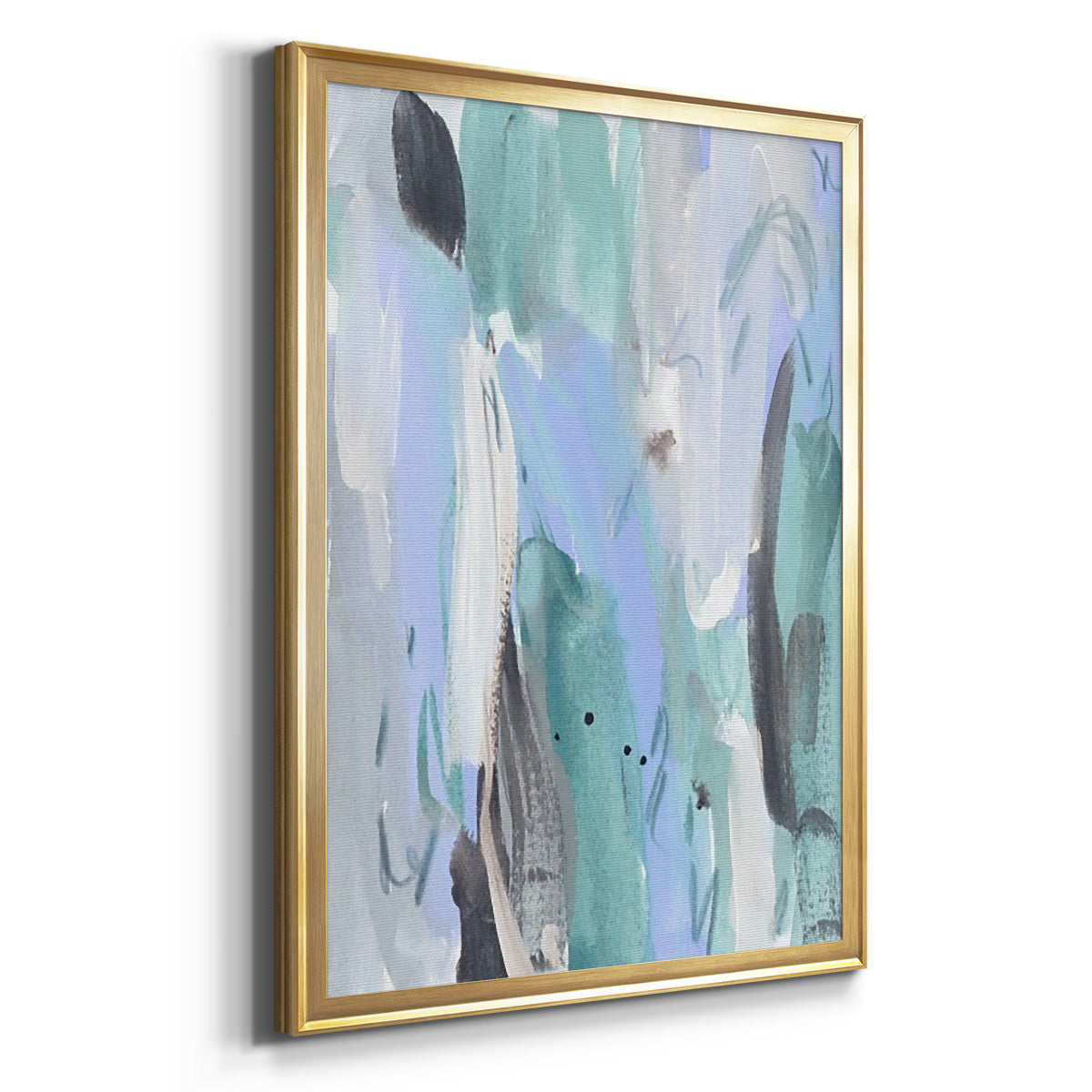 Ocean Crush III - Modern Framed Canvas Print